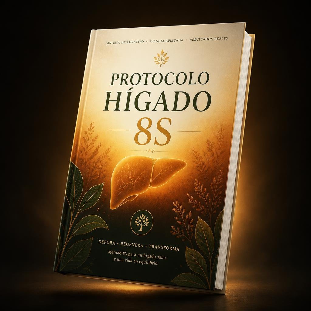 Protocolo Hígado 8S — ebook con las 8 fases del método